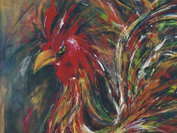 Le coq enragé