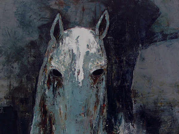 Mon cheval bleu