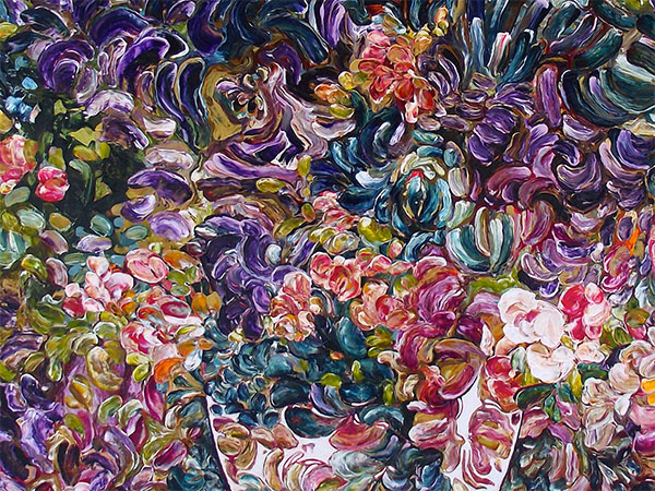 Comme une tapisserie florale