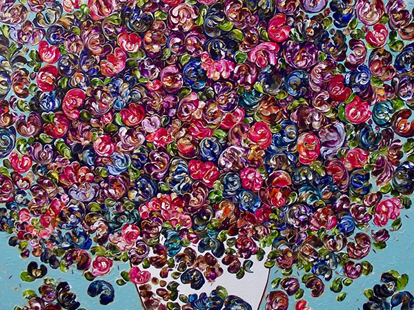 Le bouquet aux milles et une fleurs