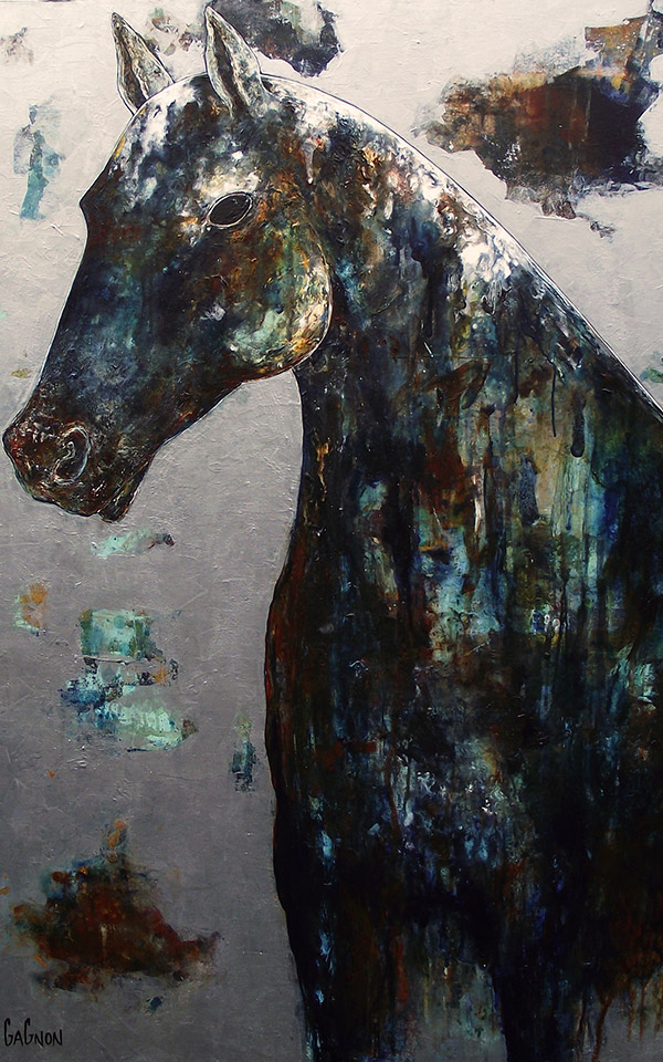 Mon doux, mon tendre cheval bleu